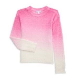Design History Little Girl's Fuzzy Ombré Top